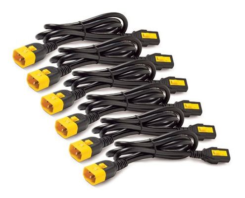 APC Power Cord Kit (6 ea) Locking C13 to C14 1.8m