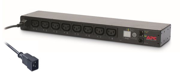 APC AP7921B Metered Switched 0U/1U Horizontal/Vertical Black 8 AC outlet(s) C13 coupler