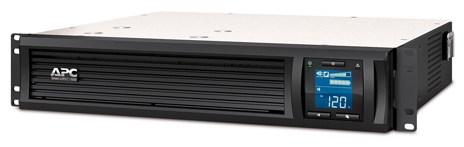 APC Smart-UPS C Line Interactive 1500VA Rackmount 2U 230V 4x IEC C13 outlets SmartConnect port USB and Serial communication AVR Graphic LCD - Image 1