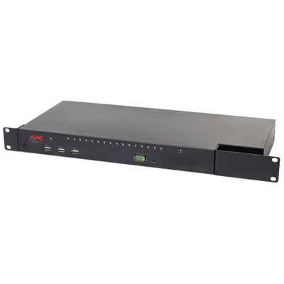 APC KVM1116R KVM switch Rack mounting Black - Thumbnail 2