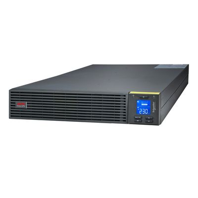 APC Easy UPS On-Line, 6kVA/6kW, Rackmount 2U, 230V, 1x Hard wire 3-wire(1P+N+E) outlet, Intelligent Slot, Extended runtime, No battery, W/O rail kit