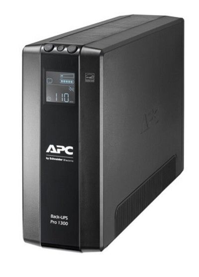 APC Back-UPS Pro 1300VA/780W Tower 230V 8x IEC C13 outlets AVR LCD User Replaceable Battery