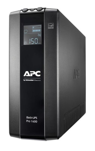 APC Back-UPS Pro 1600VA/960W Tower 230V 8x IEC C13 outlets AVR LCD User Replaceable Battery