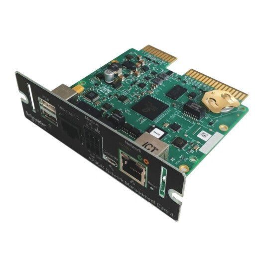 APC Device monitoring and management Network Management Cards NMC4 for Galaxy VS Galaxy VL & Galaxy VXL secure remote UPS monitoring and management - Image 1