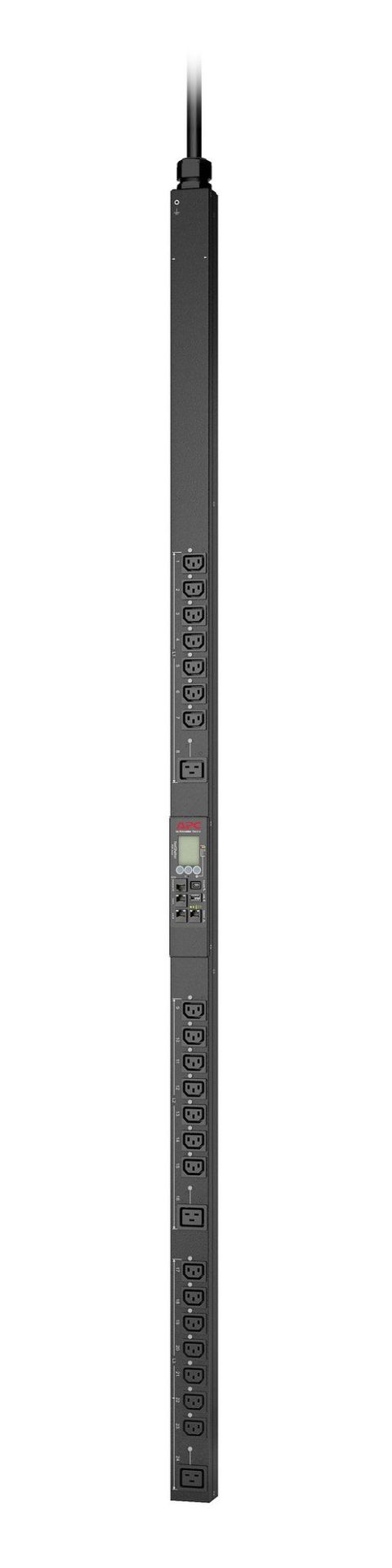 APC APDU9981EU3 power distribution unit (PDU) 24 AC outlet(s) 0U Black - Image 1