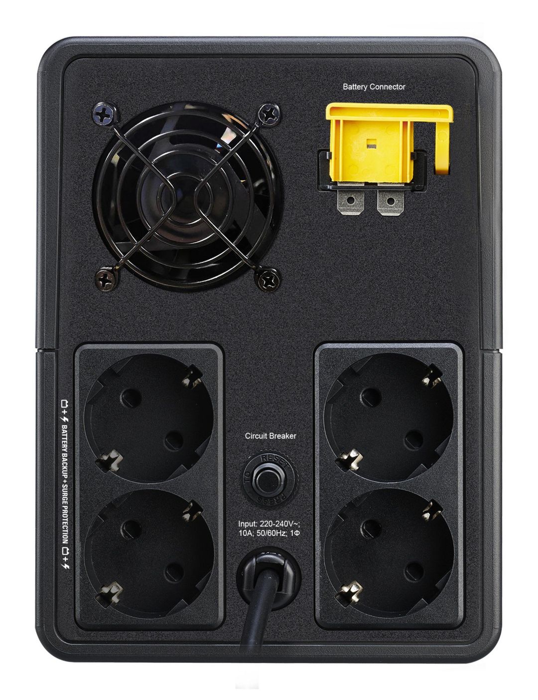 APC Easy UPS uninterruptible power supply (UPS) Line-Interactive 2.2 kVA 1200 W 4 AC outlet(s) - Image 1