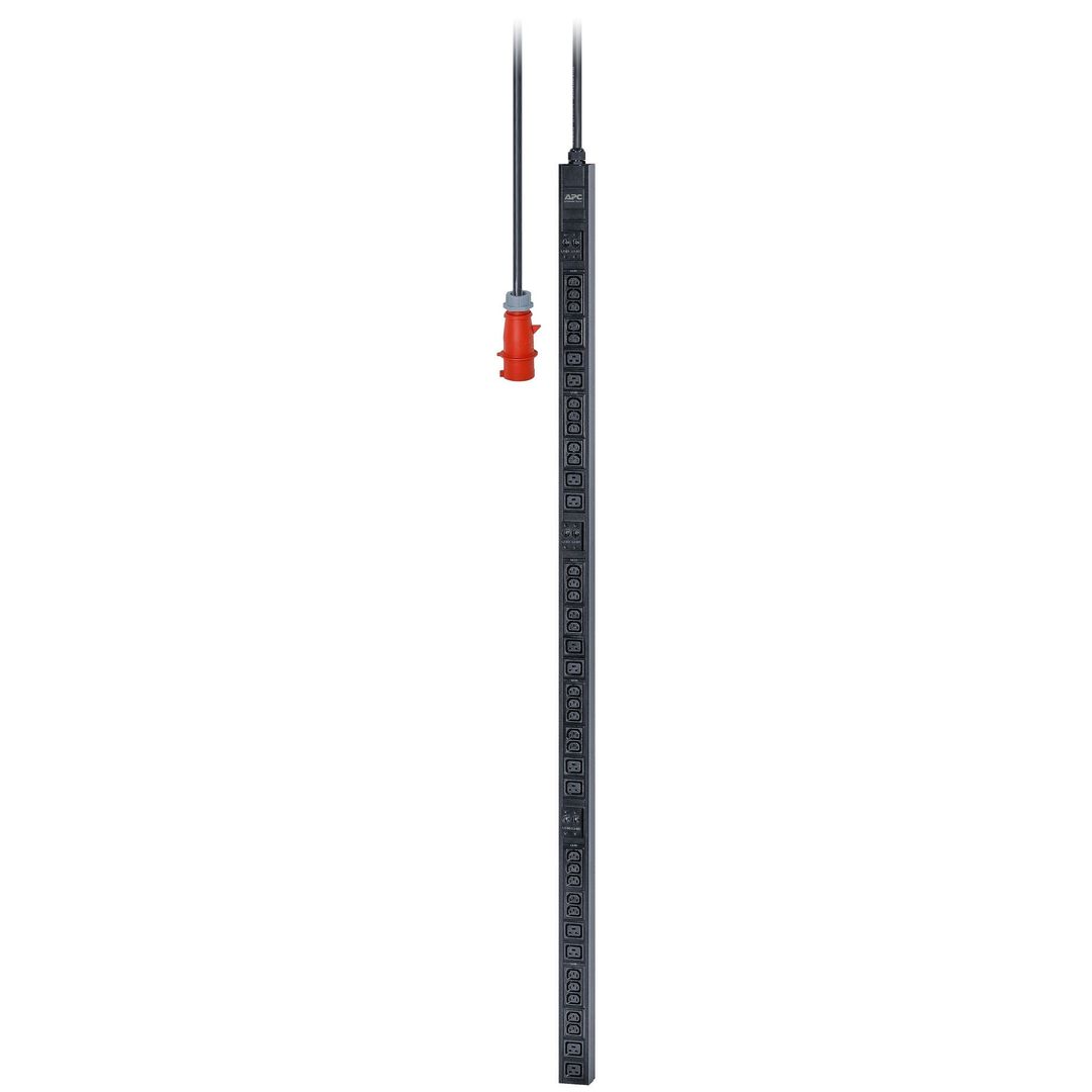 APC Easy Rack PDU Basic 0U 3 Phase 22kW 230V 32A 30 x C13 and 12 x C19 outlets IEC60309 3P+N+PE inlet - Image 1