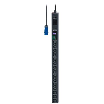APC Easy Rack PDU Metered 0U 1 Phase 3.7kW 230V 16A 18 x C13 and 3 x C19 outlets IEC60309 2P+E inlet