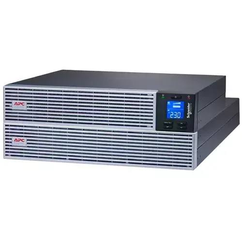 APC Easy UPS On-Line 3kVA Lithium-ion Rack/Tower 4U 230V 6 IEC C13 + 1 IEC C19 outlets Intelligent Card Slot Extended runtime W/ rail kit - Image 1