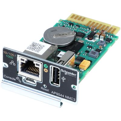 APC Network Management Card Network Management Cards for Easy UPS On-Line 1-Phase remotely monitor and manage the UPS