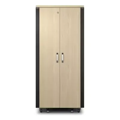 APC NetShelter Soundproof 32U Server Rack Enclosure 230V Maple