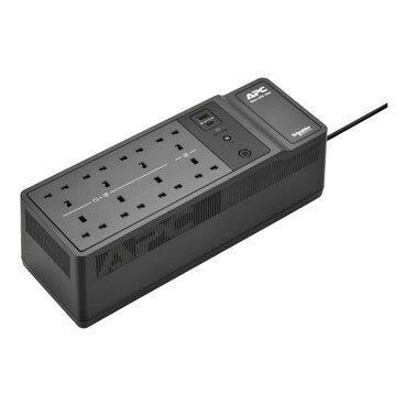 APC Back-UPS 1050VA/600W Floor/Wall Mount 230V 8x British BS1363A outlets USB Type A+C Port User Replaceable Battery - Image 1