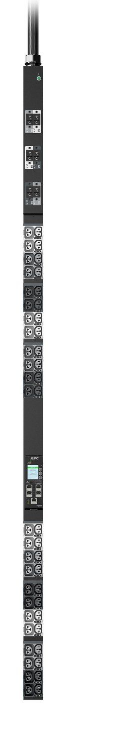 APC NetShelter Rack PDU Advanced Gen 2, Metered, 3Phase, 22.1kW 400V 32A or 17.3kW 415V 30A, 530P6, 48 Outlet - Image 1