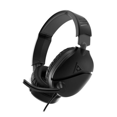 Turtle Beach Recon 70 Black Wired Multiplatform Gaming Headset for PS5 PS4 Xbox Series X or S Xbox One and Mobile with 3.5mm Wired Connection Flip-to-Mute Mic 40mm Speakers Lightweight Design