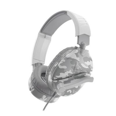 Turtle Beach Recon 70 Camo White Wired Multiplatform Gaming Headset for PS5 PS4 Xbox Series X or S Xbox One and Mobile with 3.5mm Wired Connection Flip-to-Mute Mic 40mm Speakers