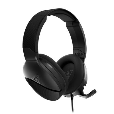 Turtle Beach Recon 200 Black Gen 2 Wired Amplified Gaming Headset - PS4 PS5 Xbox Series X or S One and PC