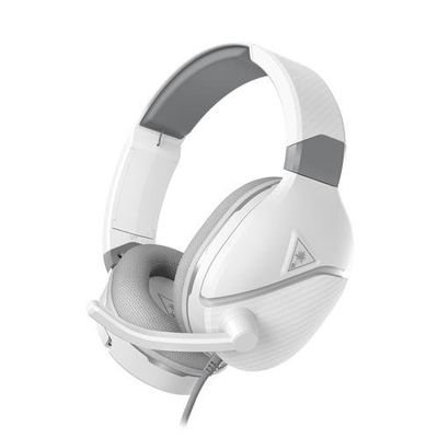 Turtle Beach Recon 200 White Gen 2 Wired Amplified Gaming Headset - PS4 PS5 Xbox Series X or S One and PC