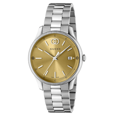 Gucci YA1264234 G-Timeless Gold Dial Unisex Watch