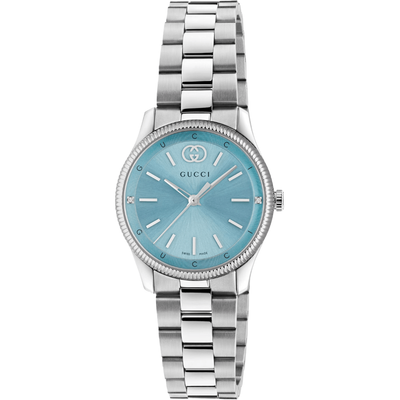 Gucci YA1265068 G-Timeless Blue Dial Ladies Watch