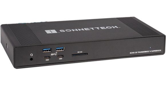 Sonnet Echo 20 Thunderbolt 4 SuperDock Wired Black - Image 1
