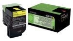 Lexmark 802SY toner cartridge 1 pc(s) Original Yellow