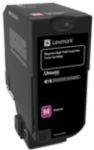Lexmark 74C2HME toner cartridge 1 pc(s) Original Magenta - Image 1