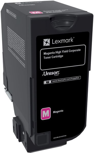Lexmark 84C2HME toner cartridge 1 pc(s) Original Magenta
