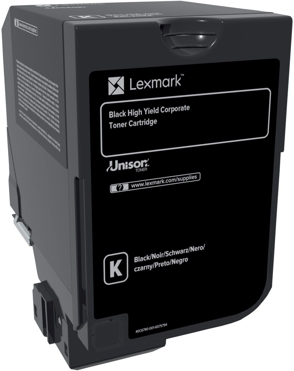 Lexmark 84C2HKE toner cartridge 1 pc(s) Original Black - Image 1