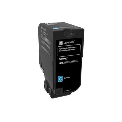 Lexmark 74C2SC0 toner cartridge 1 pc(s) Original Cyan