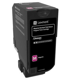 Lexmark 74C2SM0 toner cartridge 1 pc(s) Original Magenta