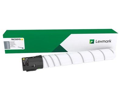 Lexmark 76C00Y0 toner cartridge 1 pc(s) Original Yellow - Image 1