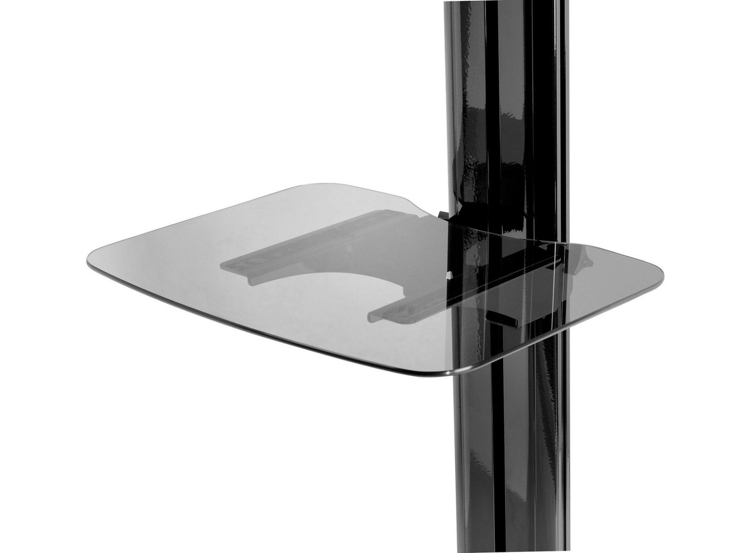 Peerless ACC-GS1 multimedia cart accessory Black Tempered glass Shelf - Image 1