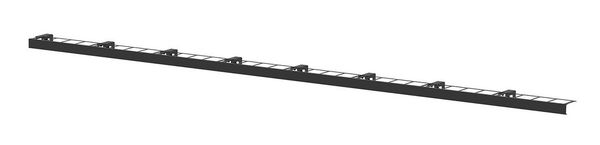 Peerless DS-LEDTK-5V. Product colour: Black. Width: 38 mm Depth: 1524 mm Height: 150 mm