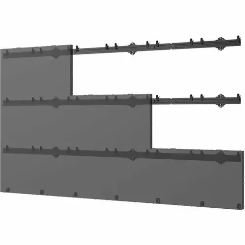 Peerless LEDUNVS-6X6 signage display mount 68.6 cm (27") Black - Image 1