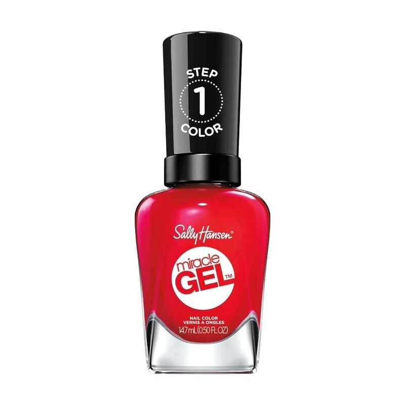 Sally Hansen Miracle Gel Nail Polish 470 Red Eye - Image 1