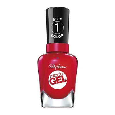 Sally Hansen Miracle Gel Nail Polish 470 Red Eye - Thumbnail 2