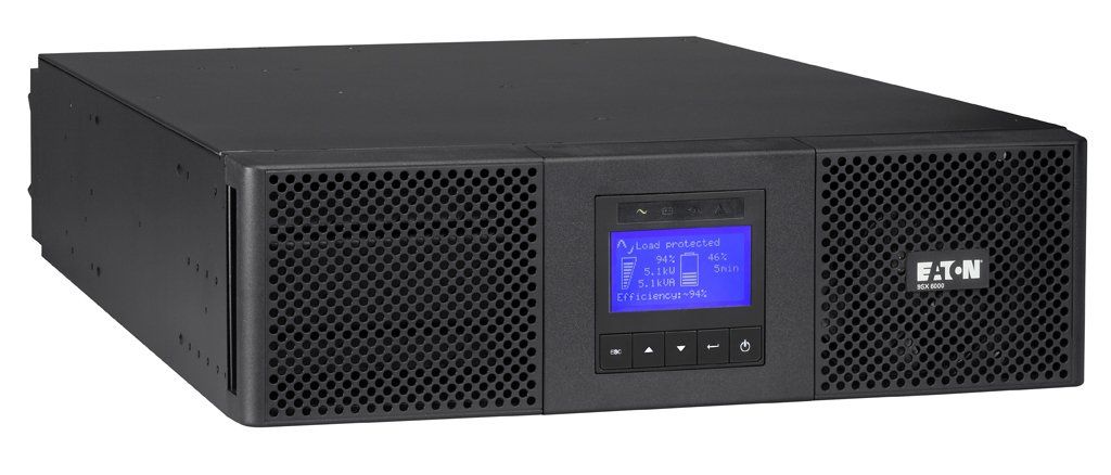 Eaton 9SX6KiRT uninterruptible power supply (UPS) 6 kVA 5400 W 11 AC outlet(s) - Image 1