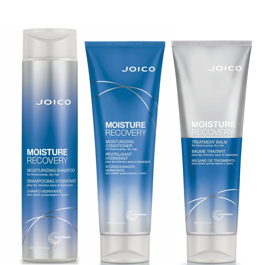 Joico Moisture Recovery Thick Coarse Hair Hydrating Home Care Kit - Image 1