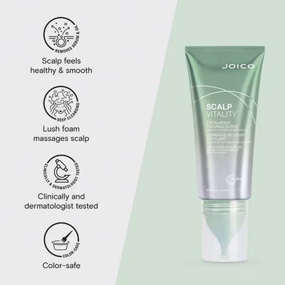 Joico Scalp Vitality Exfoliating Foaming Scrub 177ml