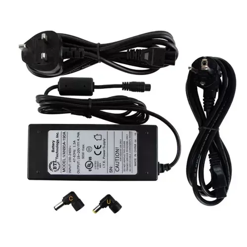 BTI AC-U90EU-AR power adapter/inverter Indoor 90 W Black - Image 1