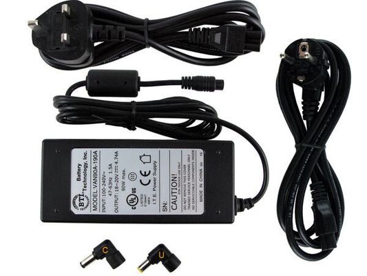 BTI AC-U90EU-AR power adapter/inverter Indoor 90 W Black - Thumbnail 2