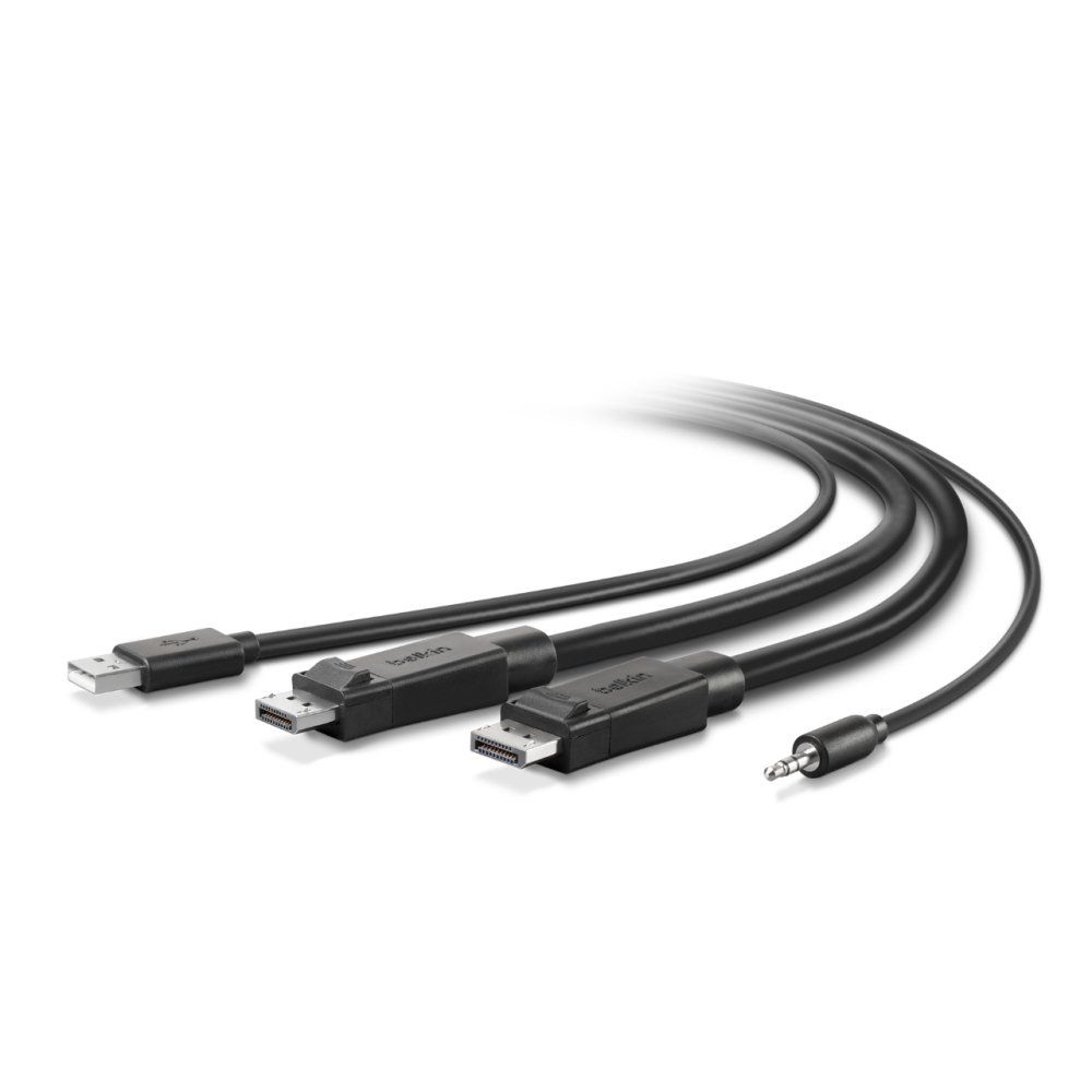 Belkin F1D9020B10T KVM cable Black 3 m - Image 1