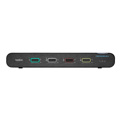 Belkin F1DN104KVM-UN-4 KVM switch Black - Thumbnail 2