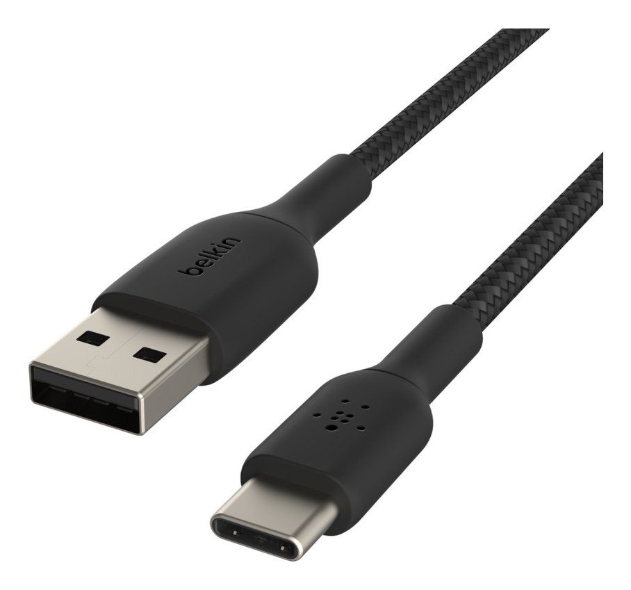 Belkin CAB002BT0MBK USB cable 0.15 m USB A USB C Black - Image 1
