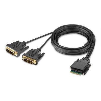 Belkin F1DN2MOD-CC-D03 DVI cable 1.8 m 2 x DVI-D Black