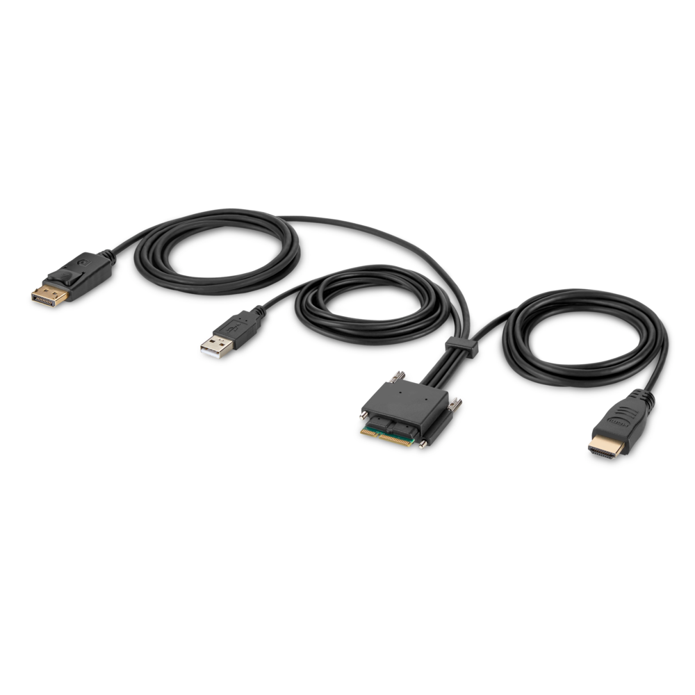 Belkin F1DN2MOD-HC-HP6 KVM cable Black 1.8 m - Image 1