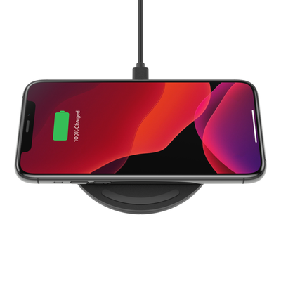 Belkin WIA001MYBK mobile device charger Mobile phone Black AC Wireless charging Fast charging Auto - Thumbnail 2