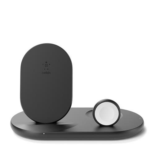 Belkin WIZ001MYBK mobile device charger Smartphone, Smartwatch Black AC Wireless charging Indoor - Image 1