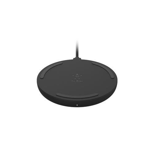 Belkin WIA001BTBK mobile device charger Smartphone Black AC Wireless charging Fast charging Outdoor - Image 1