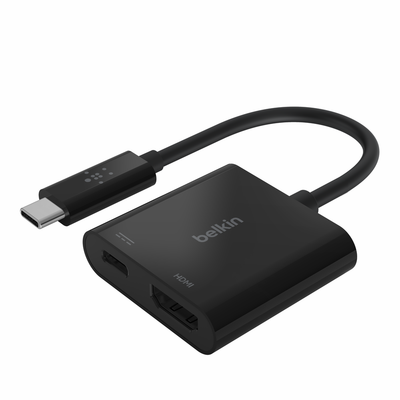 Belkin AVC002BTBK laptop dock/port replicator USB 3.2 Gen 1 (3.1 Gen 1) Type-C Black - Thumbnail 2